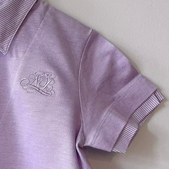 Nicolas & Bears Light Purple Short Sleeves Cotton Polo - Picture 3 of 4